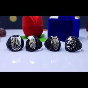 Authentic handmade silver rings100%silver